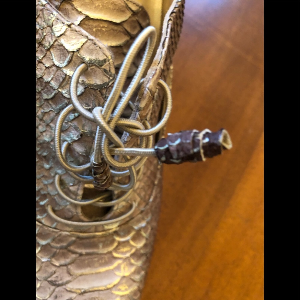 Stuart Weitzman Snake-Print Heels - image 7